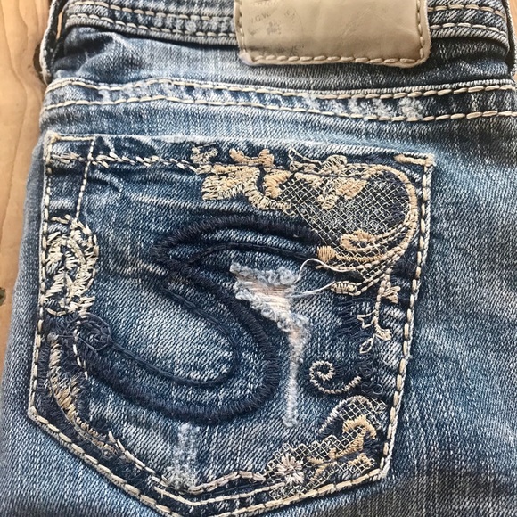 Silver Denim Jeans - Picture 2 of 11